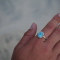 Larimar ring SIZE: 8 1/2