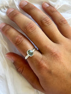 Paraiba Kyanite ring SIZE: 8.5
