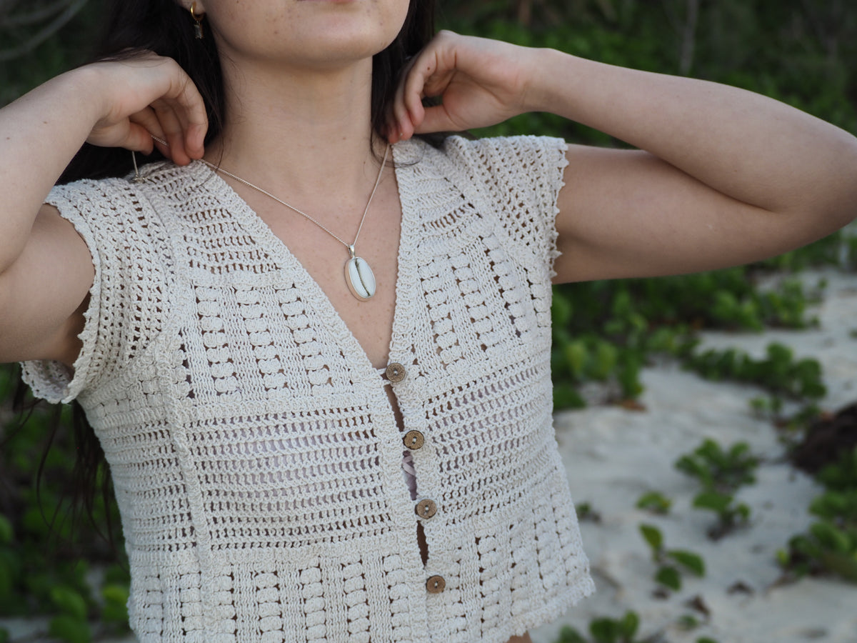 Cowrie Shell pendant