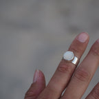 Chunky Pearl Ring SIZE: 6