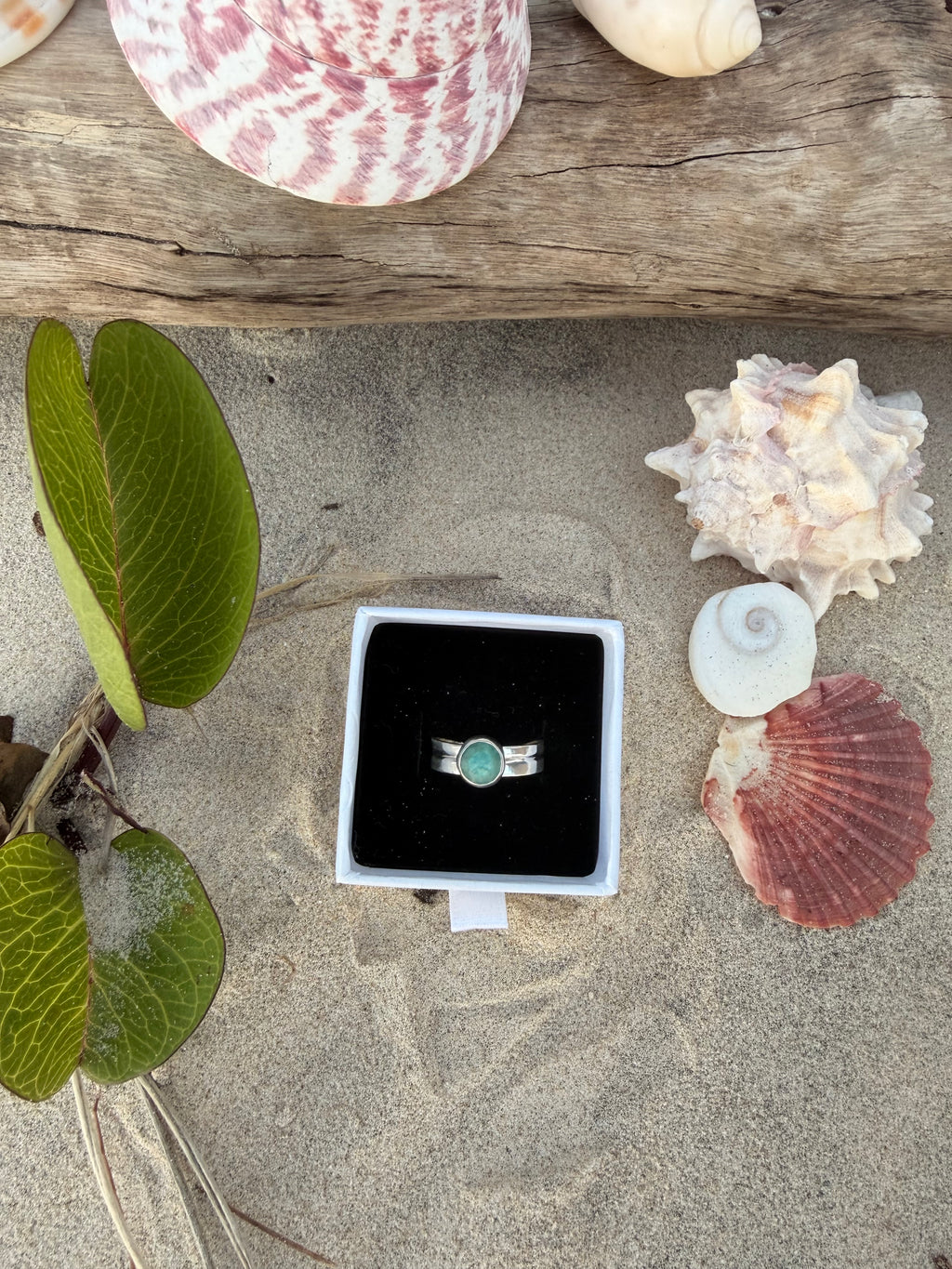 Amazonite ring 2 SIZE: 9
