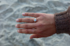 Rainbow moonstone ring 1 SIZE: 6 1/4