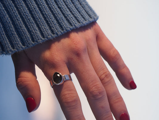 Aquamarine ring SIZE: 8
